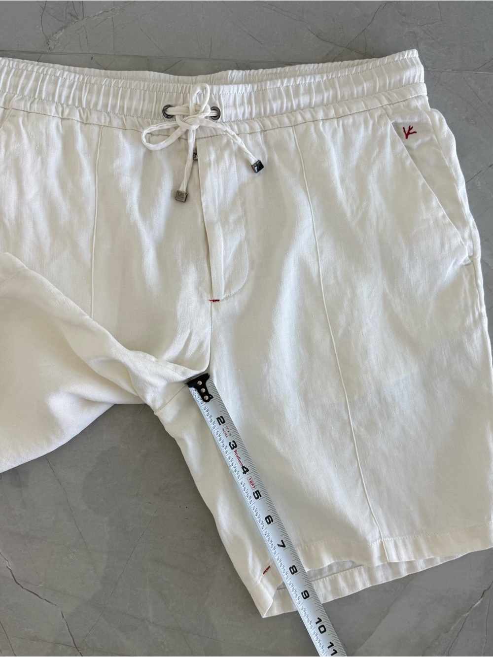 Isaia Drawstring Shorts - Picture 14 of 15